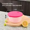 Juego de recipientes de plástico para alimentos, lonchera con tapa para trabajadores de oficina, apto para microondas, adecuado para calentar, tazón para fideos instantáneos, lonchera redonda