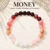 Pulseira boho chic e requintada de citrino natural e ágata, presente de festa, pulseira de contas estilosa