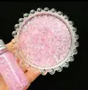 Cuentas de Burbuja Escarchadas Cuentas Bo Bo Material de Relleno de Bola Hecho a Mano Paquete Relleno Decoración Base DIY Hecha a Mano Accesorios
