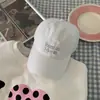 Sistema de color Morandi estilo coreano de la abuela Chen gorra de béisbol lavada de ala suave para mujer gorra de pico de pato versátil de alta gama que adelgaza el rostro
