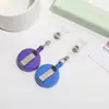 Porta credencial retráctil de color sólido Porta credencial retráctil de color sólido para exteriores Cordón retráctil para tirar Portatarjetas de identificación