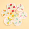 Molde de Silicona Hecho a Mano DIY Flor Pequeña de Dibujos Animados Tulipán Girasol Decoración de Chocolate Fondant Molde para Pastel
