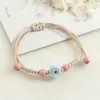 Pulseira de Cerâmica Olho de Diabo Transfronteiriça, Joia de Pulseira de Luxo de Nicho para Mulheres, Presente de Alto Padrão para Melhores Amigas, Pulseira