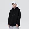Sudadera con capucha para hombre, estilo Hong Kong, Otoño e Invierno, Sudadera con capucha de terciopelo para hombre, Gris, Versátil, Chaqueta con capucha básica, Sudadera, Moderna