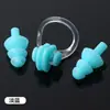 Nuevos Tapones para Oídos Suaves de Silicona para Natación Anti-Caída, Unisex, Pinza para la Nariz Anti-Asfixia, Venta Directa de Fábrica, Al por Mayor, Anti-Caída