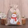 Bolsas de Regalo Navideñas, Bolsas de Manzana, Bolsas Tote, Bolsas de Regalo, Bolsas de Manzana para Nochebuena, Bolsas de Dulces, Bolsas con Cordón de Fruta de la Paz