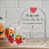 Suministro Transfronterizo Corazón de San Valentín Acrílico Diseño Creativo Manualidades Decoraciones de Escritorio Adecuado para Regalos de Enamorados