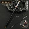 Cazador de demonios: Kimetsu No Yaiba Kamado Tanjiro Pluma de Firma Iwaki Zenitsu Columna de Agua Columna Infestada de Insectos Columna de Llama Pluma de Agua Modelo de Metal