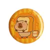 Insignia de Dibujos Animados de Capibara Linda para Niños, Broche Decorativo de Hojalata, Regalo Pequeño, Personalizable con Diseño Personalizado