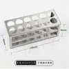 Rack para Tubos de Ensaio de Aço Inoxidável 304 Rack para Tubos Colorimétricos Equipamento de Laboratório para Centrífuga Coleta de Amostras de Sangue Rack Multifuncional para Tubos de Centrífuga