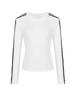 Camiseta de Algodão Puro de Manga Longa para Mulheres, Roupa de Outono e Primavera, Novo Estilo 2025 Camada Base, Camisa Popular Estilo Americano