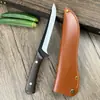 Faca de Matar Peixe Forjada, Faca para Remover Espinhas e Descascar Peixe, Conjunto de Três Peças, Faca Profissional para Abate e Corte de Carne, Faca para Matar Porco e Remover Ossos, Faca do Chef