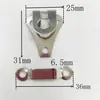 Não enferruja facilmente e não deforma facilmente gancho de calça costurado à mão gancho de saia fivela ajustável para acessórios de calça