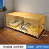 Jaula para Gatos Villa para el Hogar Interior Espacio Extra Grande Espacio Libre Casa para Gatos Ensamblada Casa para Gatitos Nido para Gatos Jaula para Gatos Hogar Interior