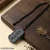Colar Pingente Lanyard Chaveiro Colar Pingente Colar de Contas He Xiang Pingente Wenwan Incenso Medicinal Etiqueta para Pendurar Marca He Xiang Ping An