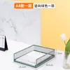 Estantería para Estudiantes de Múltiples Niveles A4 de Escritorio Estante Apilable Caja Metálica para Archivos Estante para Almacenamiento de Documentos de Oficina Estante para Archivos Caja de Almacenamiento Adhesiva