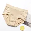 Ropa Interior Femenina de Malla Honeycomb Sin Costuras de Gran Tamaño para Tonificar el Vientre, Cintura Media, Sin Costuras, Honeycomb, Masaje, Algodón en la Entrepierna, Bragas