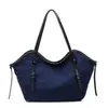 2026 Bolso de Hombro Grande de Nueva Llegada Transfronterizo para Mujer, Bolso de Axila Elegante, Bolso Tote de Mezclilla, Bolso de Lona