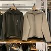 Productos Individuales de Japón 2024 Otoño Nuevo Suéter de Punto con Cuello Solapa Gamuza Media Cremallera Chaqueta K472561