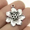 25X21Mm 1.7g Multicor Retrô Joia Artesanal Material Flores e Árvores Pingente de Flor