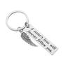 Amazon buenos amigos regalos de novias hermana y hermano regalos inspiradores llavero de acero inoxidable llavero de metal colgante