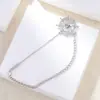 Broche de Moda Estilo Coreano para Hombre Broche Vintage Broche Unisex Pequeño Inserto para Traje Joyería Pin de una Palabra Ramillete