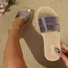 Sandálias Confortáveis Estilo Chanel para Mulheres, Uso Externo de Verão, Novo Modelo 2026, Sandálias Slide Versáteis e Modernas, Amazon
