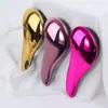 Pente de Mão Personalizado Estilo Princesa, Pente Massageador Fofo para Cabelos Cacheados, Pente Compacto Portátil para Couro Cabeludo