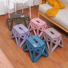 Silla Plegable para Exterior Taburete de Plástico Portátil Estilo Picnic Camping Silla Pony para Pesca Dormitorio Hogar Banco Pequeño para Cambiarse los Zapatos