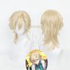 Runaway Collapse Star Dome Gold Cos Peruca Simulação Scalp Top Pinoconi peruca cosplay
