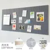 Parede de Fotos Transfronteiriça Placa de Feltro Placa de Cortiça Quadro de Mensagens Sem Furos Quadro de Fundo Adesivo de Parede para Jardim de Infância Quadro de Exibição Autoadesivo