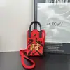 Bolsa de Teléfono Móvil Tejida Estilo Festivo 2026, Serie Rica y Lujosa Bolso Pequeño Cruzado, Bolso Cruzado Versátil Personalizado con un Toque de Alta Gama