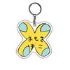 Llavero Colgante de Animales del Alfabeto Acrílico para Niños Accesorios Creativos de Inglés DIY Venta al por Mayor Regalo Pequeño Dibujos Animados