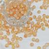Cuentas de palomitas de maíz de 8 mm/10 mm, hechas a mano, cuentas de vidrio para manualidades, cuentas de vidrio con agujero recto, cuentas redondas para pulseras y collares.