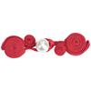 Hebilla de cheongsam, hebilla de Ruyi de perla brillante, botón chino tejido a mano, estilo antiguo, botón decorativo hanfu, accesorios para mujeres