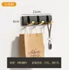 Gancho Plegable Invisible Negro Dorado Gancho para Ropa Montado en Pared Gancho para Puerta sin Taladro Gancho para Toallas de Baño Gancho para Ropa de Almacenamiento Montado en Pared