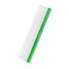 Peine Hartley para Mascotas Redondo Rombo Dientes Separados Teddy Bichon Peine de Belleza para Perro y Gato para Quitar Pelo Suelto 19cm