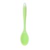 Cuchara de silicona todo en uno de una pieza color sólido cuchara de silicona semitransparente cuchara densa utensilios de cocina
