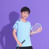 Novos Uniformes de Badminton para Homens e Mulheres, Uniformes de Treinamento Respiráveis de Secagem Rápida com Manga Curta para Estudantes e Crianças, Roupa Esportiva para Competição Compra em Grupo 3906
