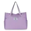 Bolsa Tote Grande Capacidade Estilo Coreano Transfronteiriça Bolsa de Ombro Bolsa de Mão Pano Oxford Bolsa de Trabalho Bolsa Casual Feminina Bolsa de Pano Impermeável