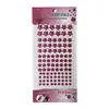 Adesivo de Diamante 6mm Adesivo Facial de Acrílico Diamante Crianças DIY Diamante Colorido Adesivo Decorativo para Carro Patch de Gema de Cristal