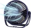 Ventilador de Escritorio Portátil Turbo Recargable por USB con Motor sin Escobillas 3 en 1 Montaje en Mesa/Pared Ventilador de Pie con Flujo de Aire Fuerte Ventilador de Refrigeración Personal Silencioso para Oficina Dormitorio Dormitorio Viajes
