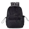 2025 Nueva Mochila Escolar Femenina para Estudiantes de Universidad, Preparatoria, Secundaria, Mochila de Gran Capacidad, Ligera, Simple, de Lunares, Estilo Universitario