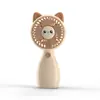 2025 desenho animado portátil pequeno ventilador USB carregamento portátil portátil estudante fofo mini desktop pequeno ventilador elétrico fábrica