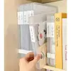 Caja de Almacenamiento de Archivos A4 Transparente con Doble Hebilla Caja de Archivos de Plástico Impermeable y a Prueba de Polvo Libro de Registro Familiar Certificado de Graduación Caja de Información
