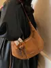 Bolso Bandolera Retro de Nicho Bolso Dumpling para Mujer 2025 Invierno Nuevo Estilo Lujo Accesible Simple Bolso Versátil de Hombro Cruzado