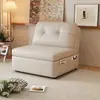 Sofá Cama Plegable Individual, Doble Propósito para Apartamentos Pequeños, Cama Extraíble Extensible para Sala de Estar, Sofá Cama Extraíble para Dormir a Largo Plazo