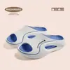 Sandálias Esportivas Masculinas Rogue Rabbit para o Verão, Chinelos de Praia para Uso Externo com Solado Grosso e Toque Macio, Chinelos de EVA Bicolores