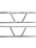 Soporte de Motor para Torre de Refrigeración Disco de 3 Esquinas Galvanizado Soporte de Acero de 4 Esquinas Soporte de Alta Temperatura Bastidor Base de Motor para Torre de Refrigeración