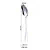 Colher de Aço Inoxidável Faca de Hotel, Garfo e Colher Faca e Garfo para Bife Talheres Ocidentais 1010 Colher de Café Faca de Sobremesa Pá para Bolo